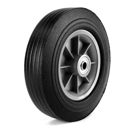 Martin Wheel Martin Wheel 10" Heavy Duty Wheel ZP1102RT-2C2 - 10 x 2.75 - 2-1/4" x 5/8" Centered Hub - Rib Tread ZP1102RT-2C2